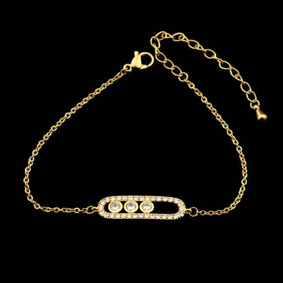 Jewelry - 3 Bead Geometry Bracelet